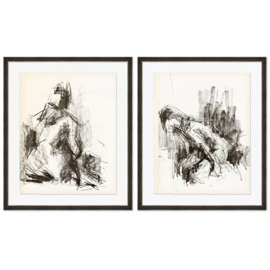 Soicher-Marin Nude Sketch 3 - Graphic Art | Wayfair